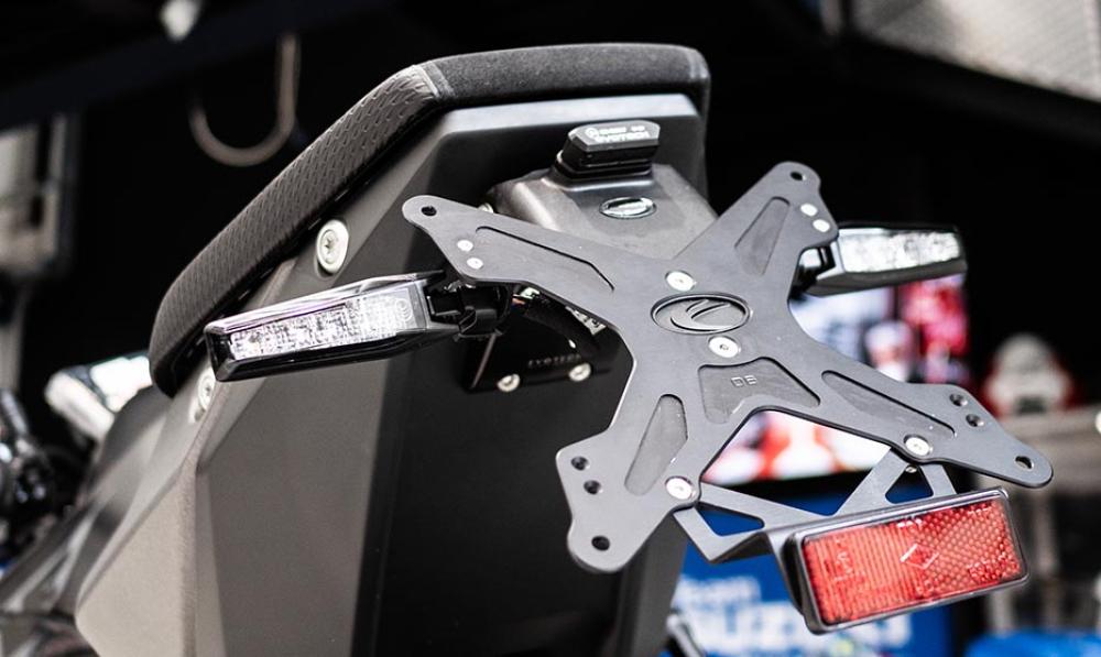 KTM 990/1390 license plate holder from Evotech Italy